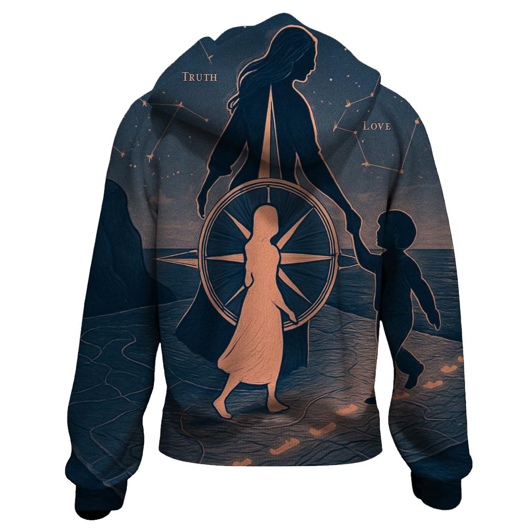 The Heart Compass designer hoodies