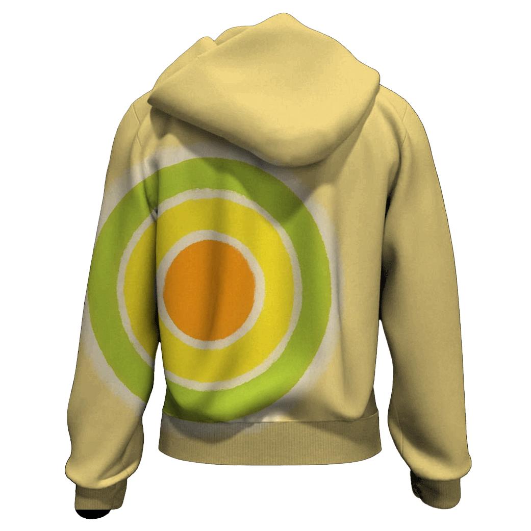 Citrus Off Center Bullseye designer hoodies