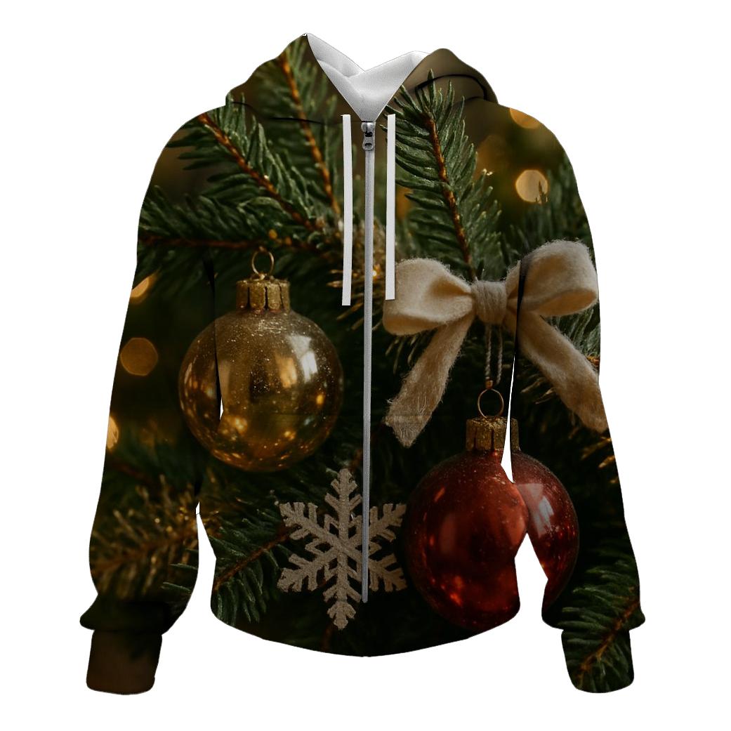 Frosted Branch Closeup premium hoodies
