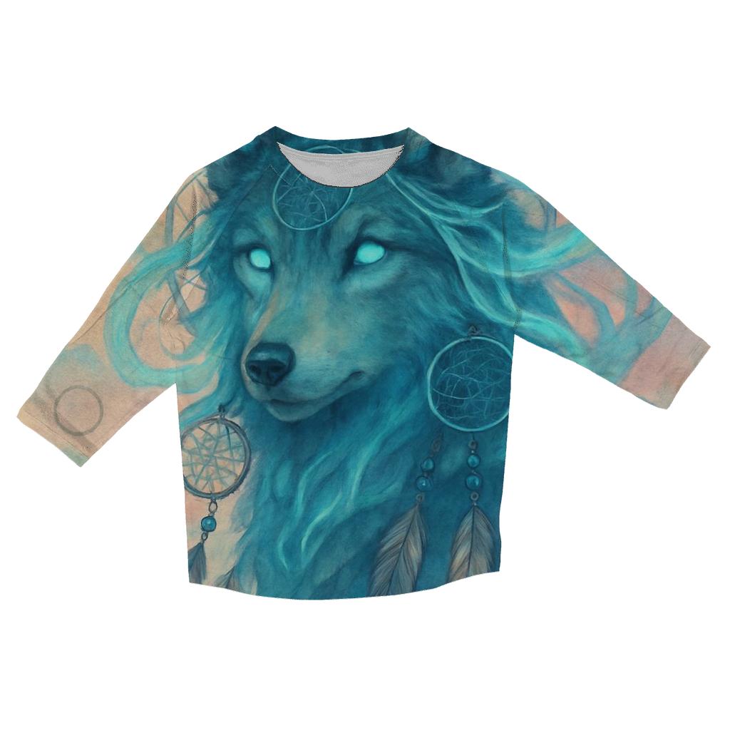 Dreamwoven Spirit Guide fashion 3/4 sleeve shirts