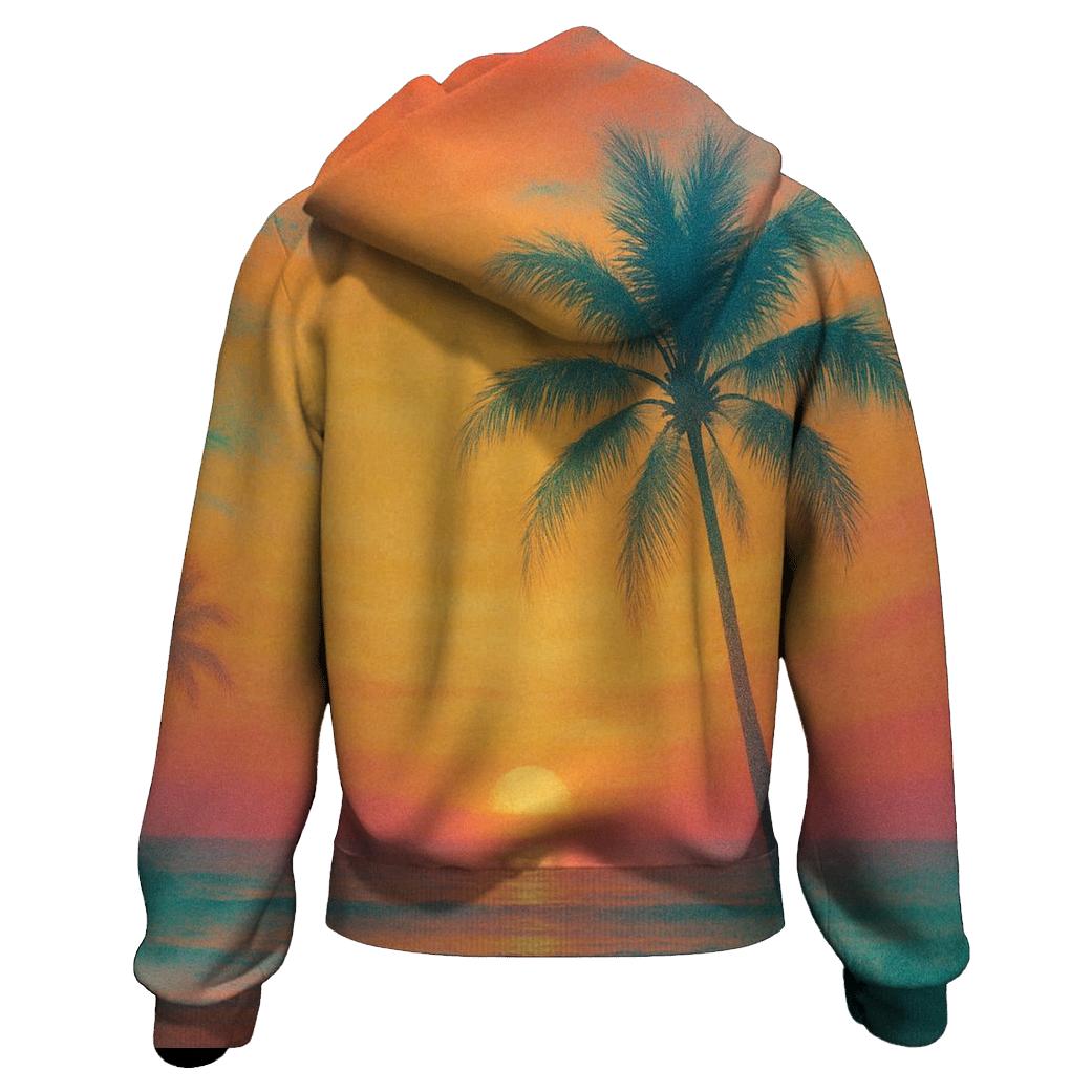Tropical Dawn Melt hoodie styles