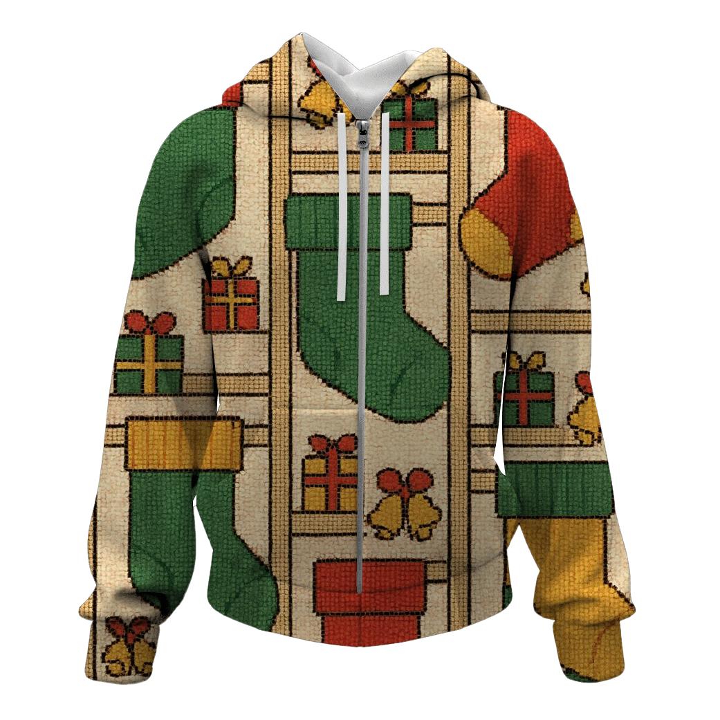Stocking Ladder Patch Design designer hoodies
