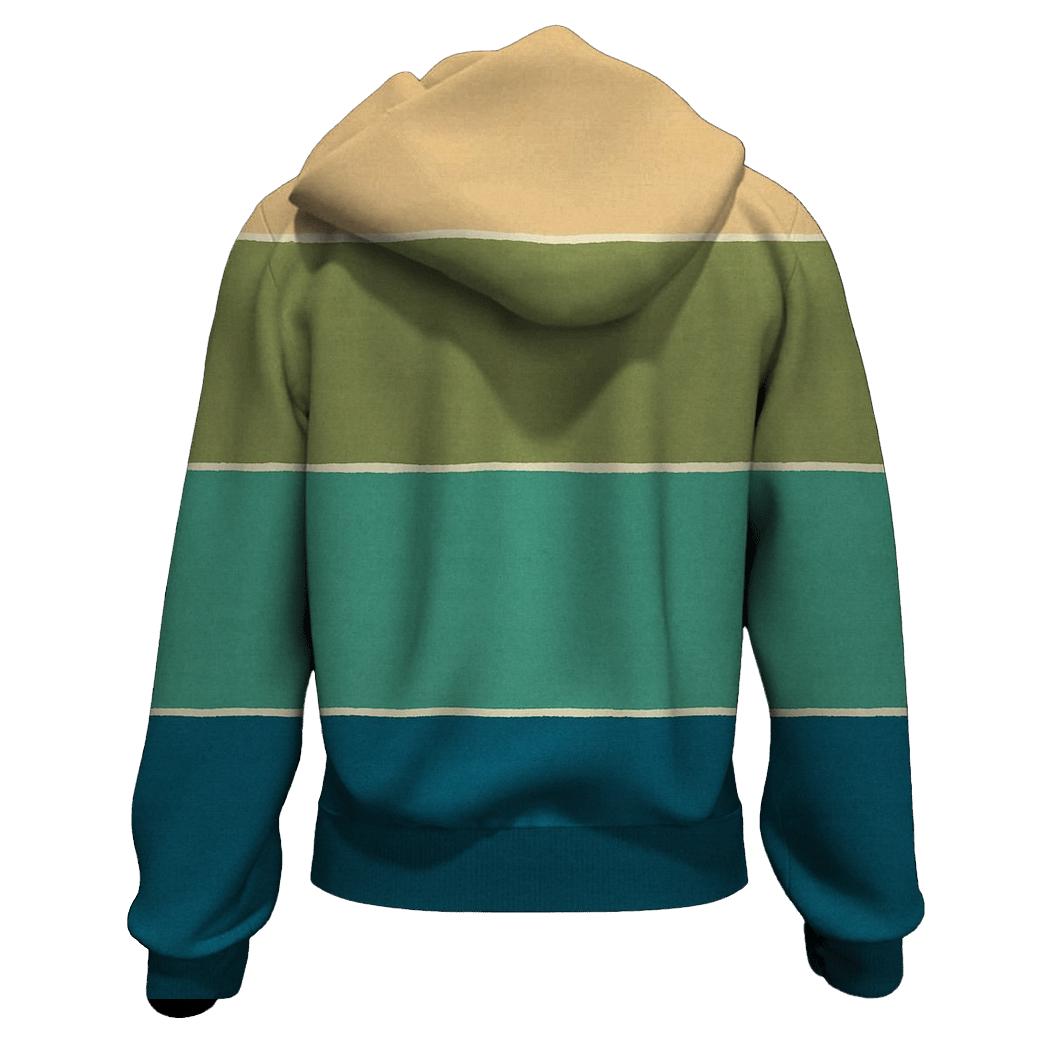 Sunset Horizon Stripes hoodie styles