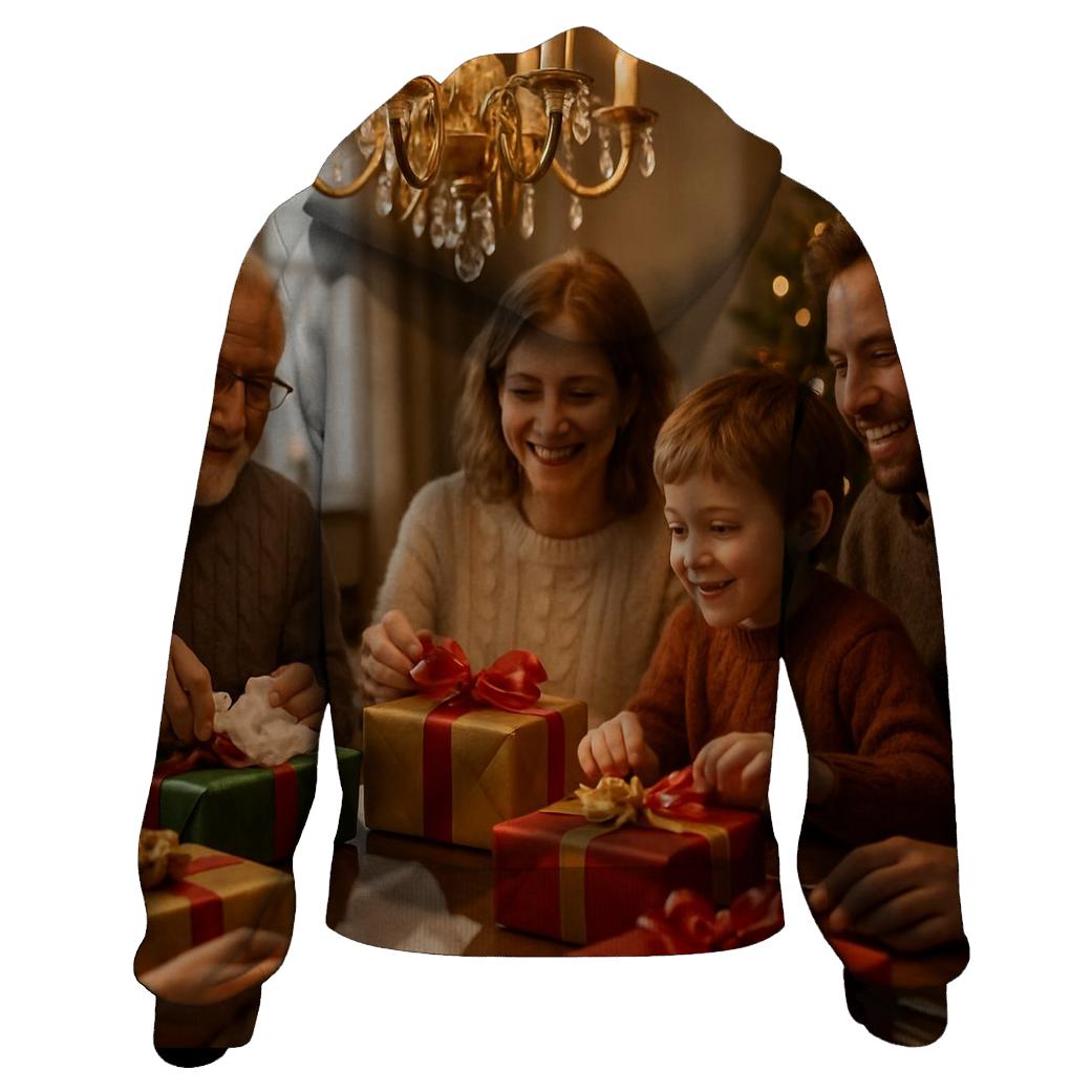 Family Gift Table lightweight hoodies