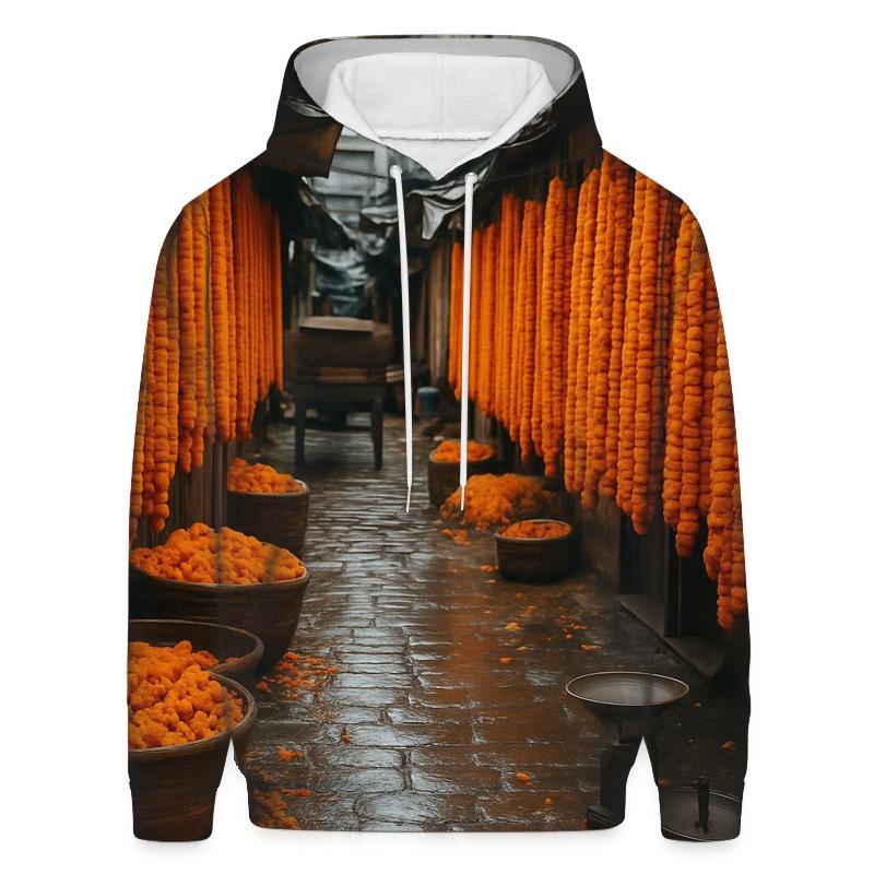 Monsoon Marigold Alley hoodie designs