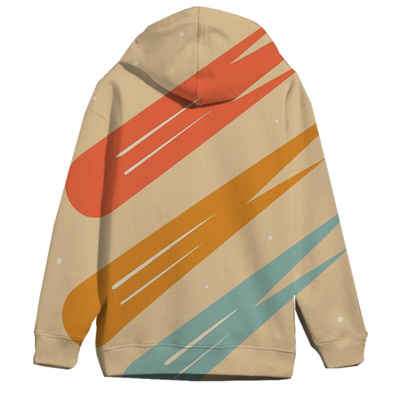 Comet Fan Overprint hoodie trends