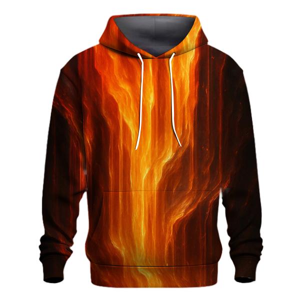 Molten Cascade graphic hoodies