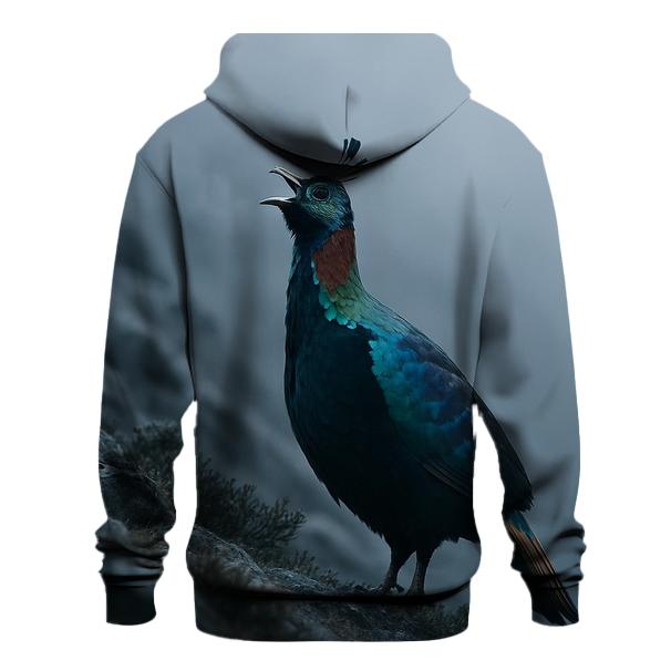 Misty Ridge Caller — Himalayan Monal hoodie designs
