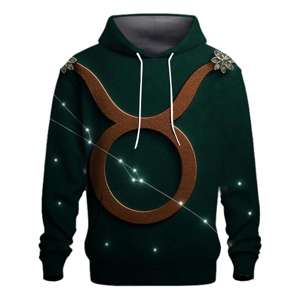Mystic Taurus Bull Glyph Design hoodie styles