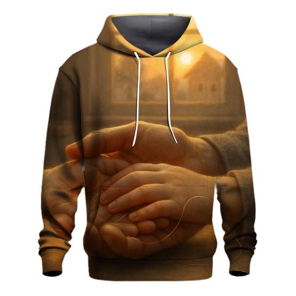 Hands That Build Tomorrow pullover hoodies