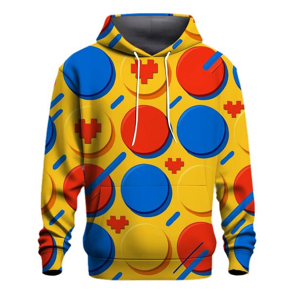 Arcade Token Mosaic lightweight hoodies