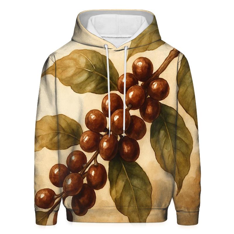 Coffee Cherry Branch hoodies fashion