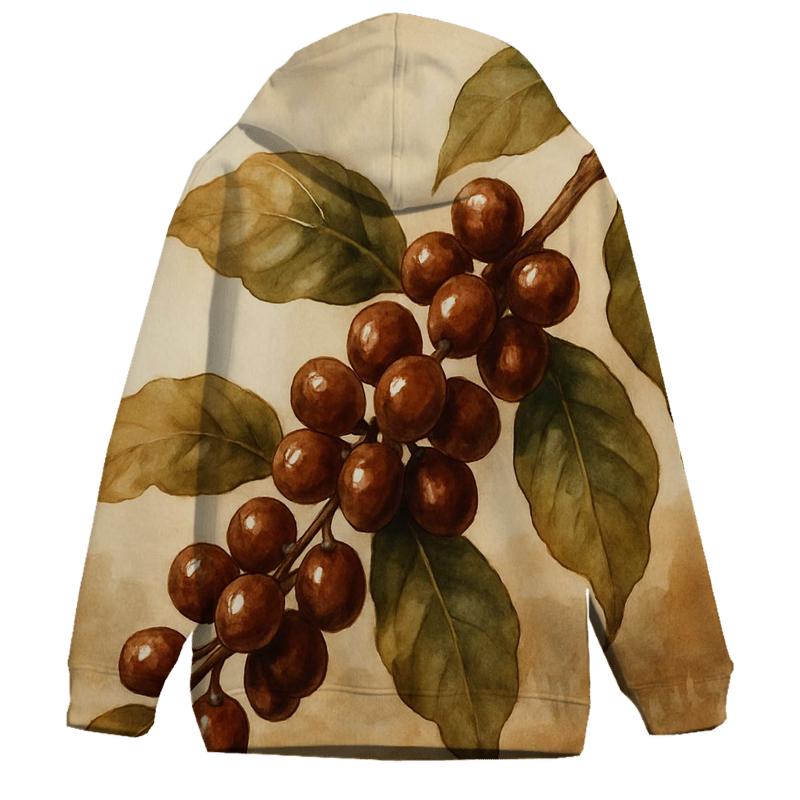 Coffee Cherry Branch hoodies fashion