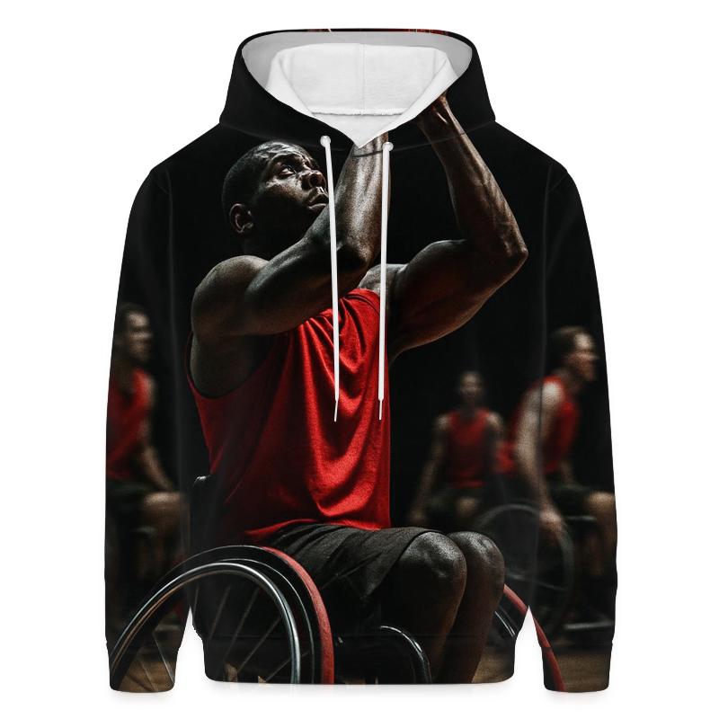 Adaptive Wheelchair Basketball designer hoodies