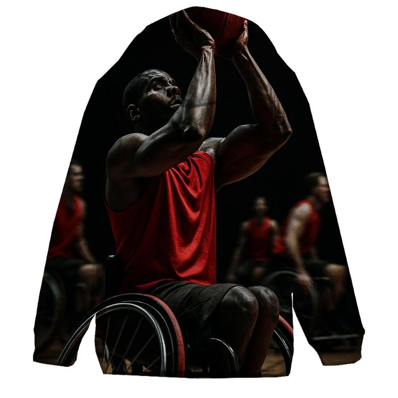 Adaptive Wheelchair Basketball designer hoodies