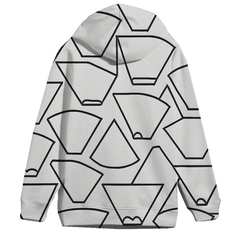 Filter Grid Geometry custom hoodies