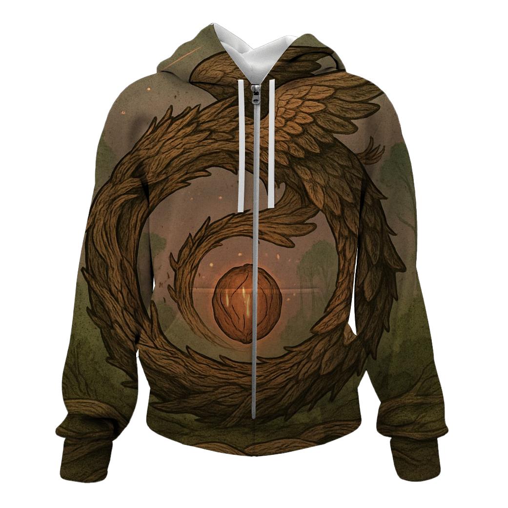 Seed Of Rebirth Ouroboros hoodie designs