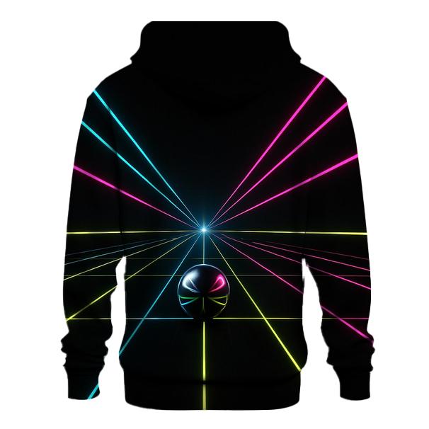 Laser Line Horizon zip-up hoodies