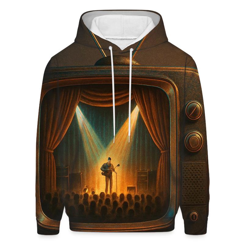 Retro TV Soundstage custom hoodies