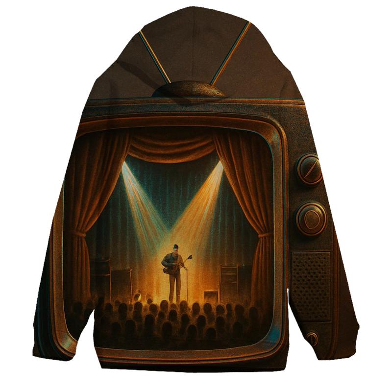 Retro TV Soundstage custom hoodies