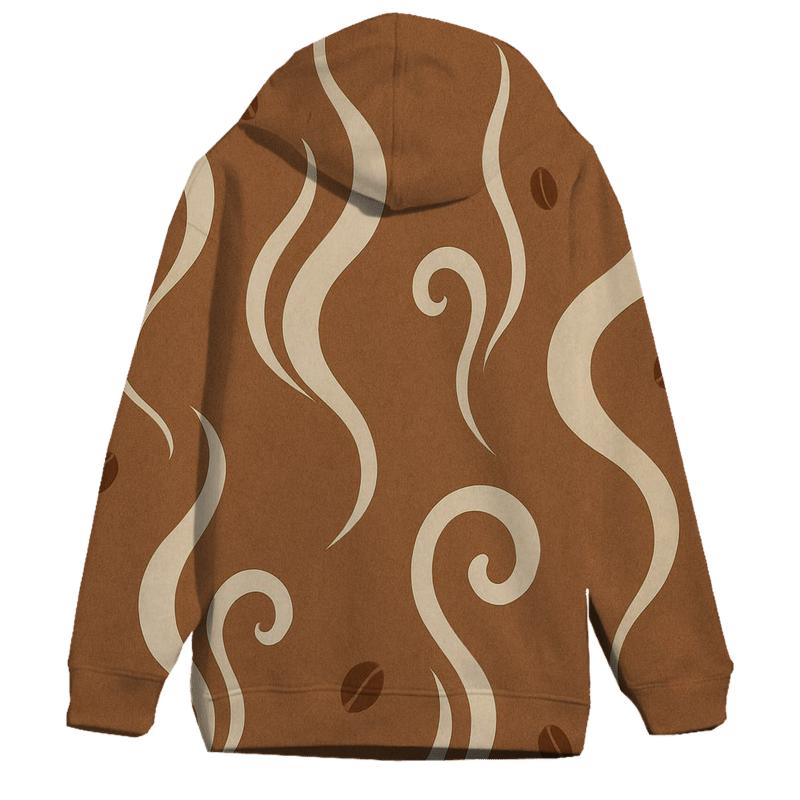 Aroma Wisp Pattern premium hoodies