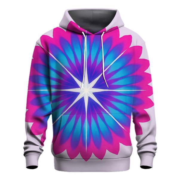 Magenta Mandala Sunburst hoodie styles