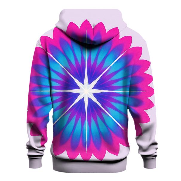 Magenta Mandala Sunburst hoodie styles