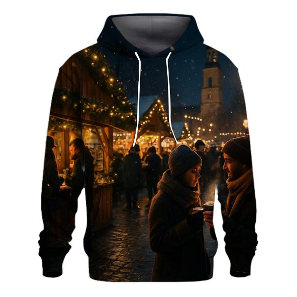 Village Market Night lightweight hoodies
