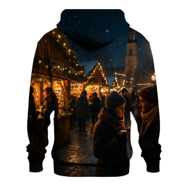 Village Market Night lightweight hoodies