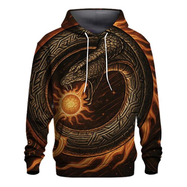 Solar Forge Ouroboros hoodie trends