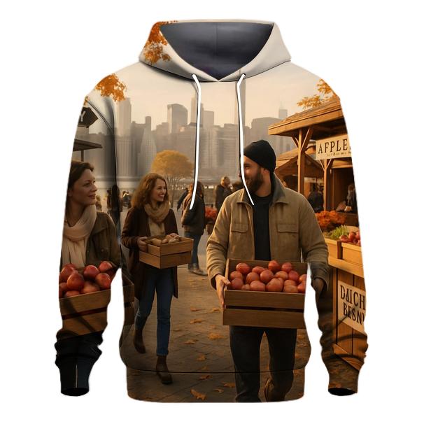 Autumn Ferry Terminal With Orchard Market pullover hoodies