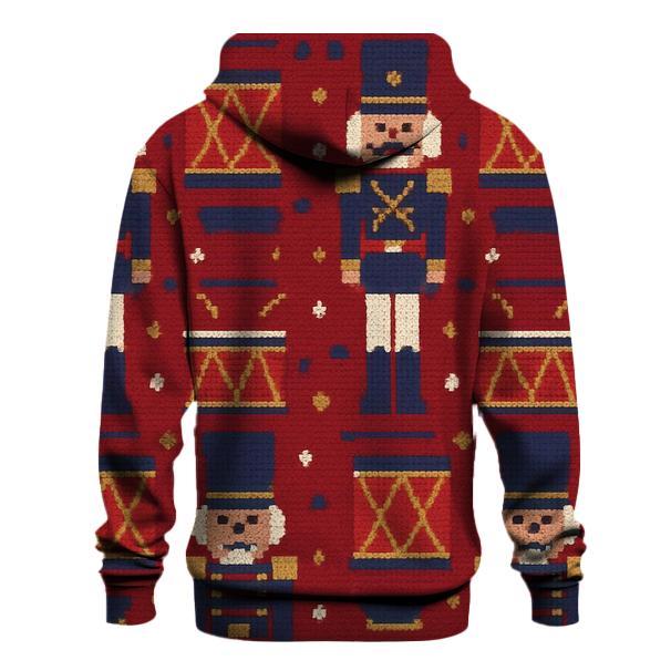 Nutcracker Mosaic Parade Design zip-up hoodies