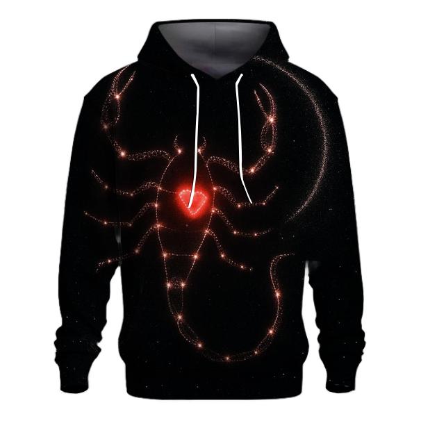 Scorpio Galactic Scorpion Design pullover hoodies