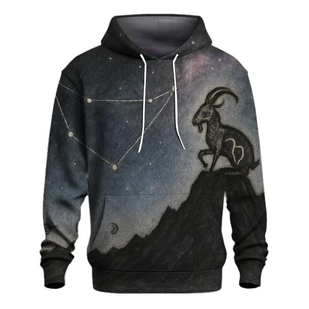 Capricorn Mountain Goat Nebula hoodie styles