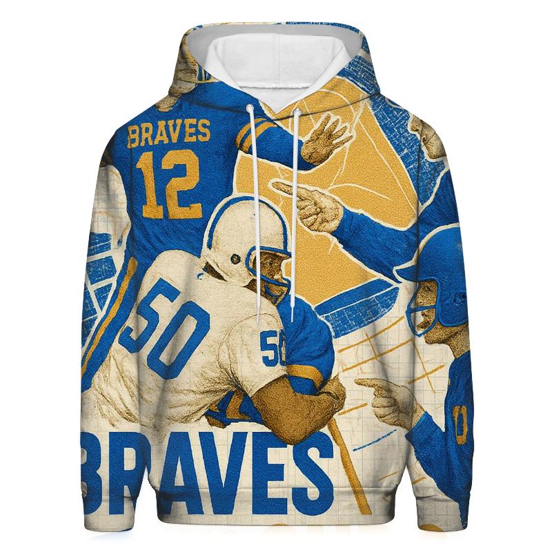 Seamless Rivalry Montage lightweight hoodies