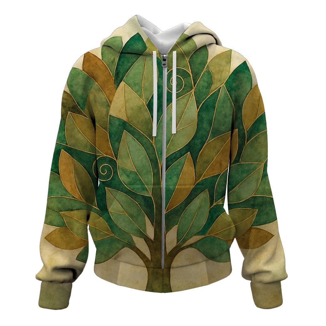 Verdant Harmony hoodie trends