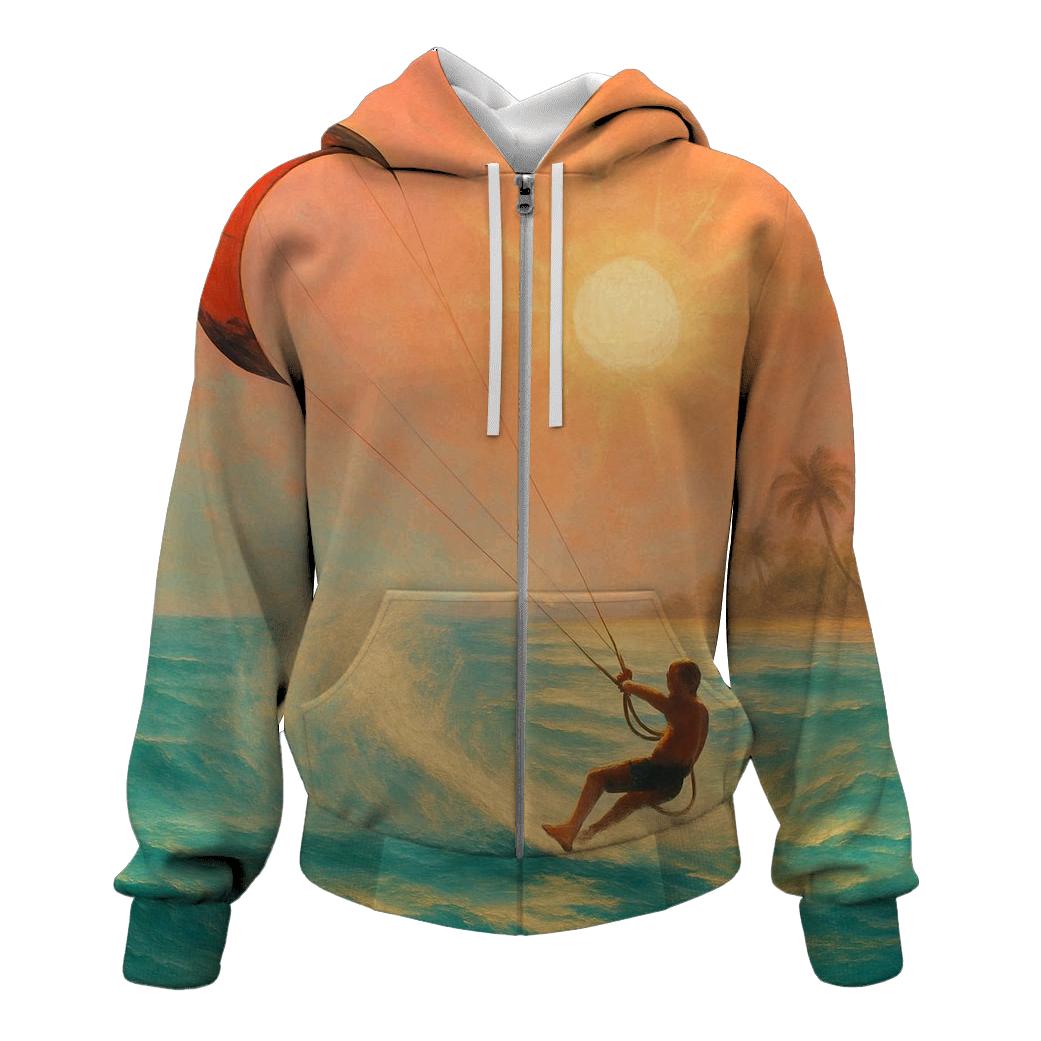 Sunrise Kite Surf hoodie styles