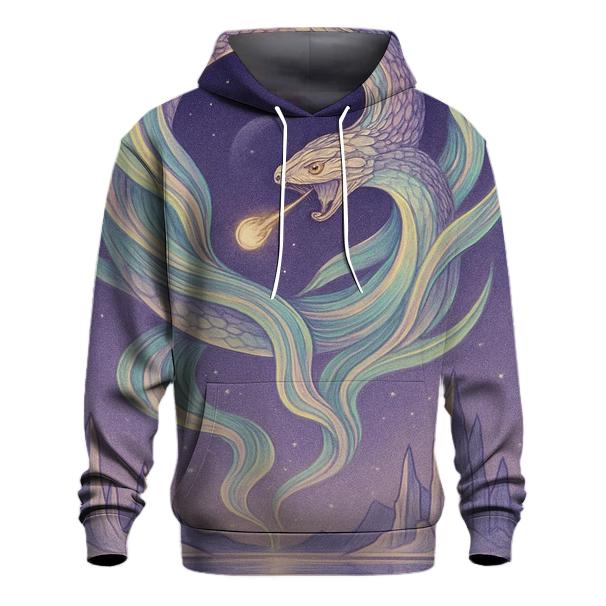 Aurora Silk Ouroboros hoodie styles