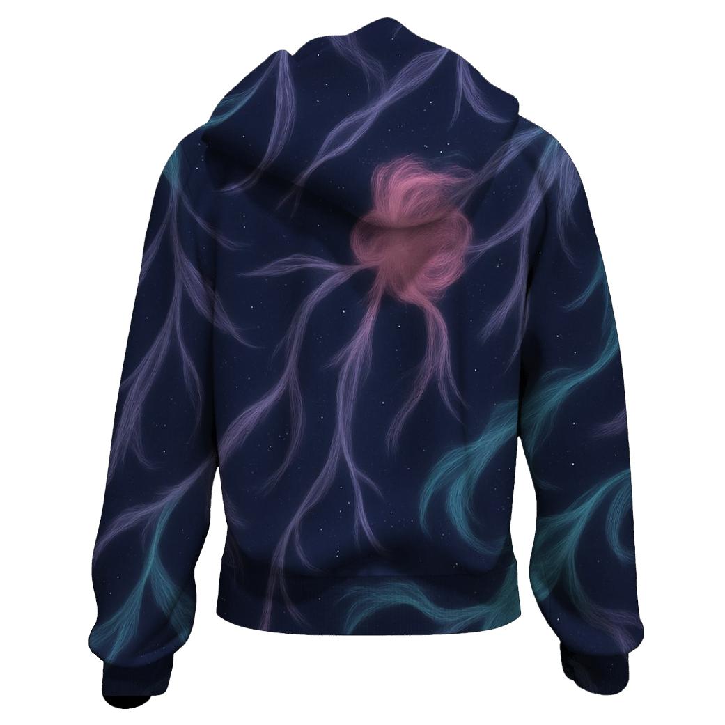 Nebula Filament Bouquet designer hoodies