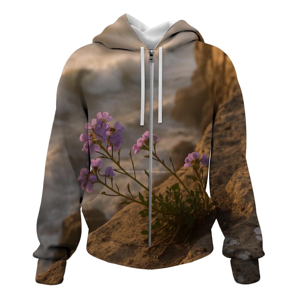Coastal Sea Rocket Cliffside Bloom hoodie styles