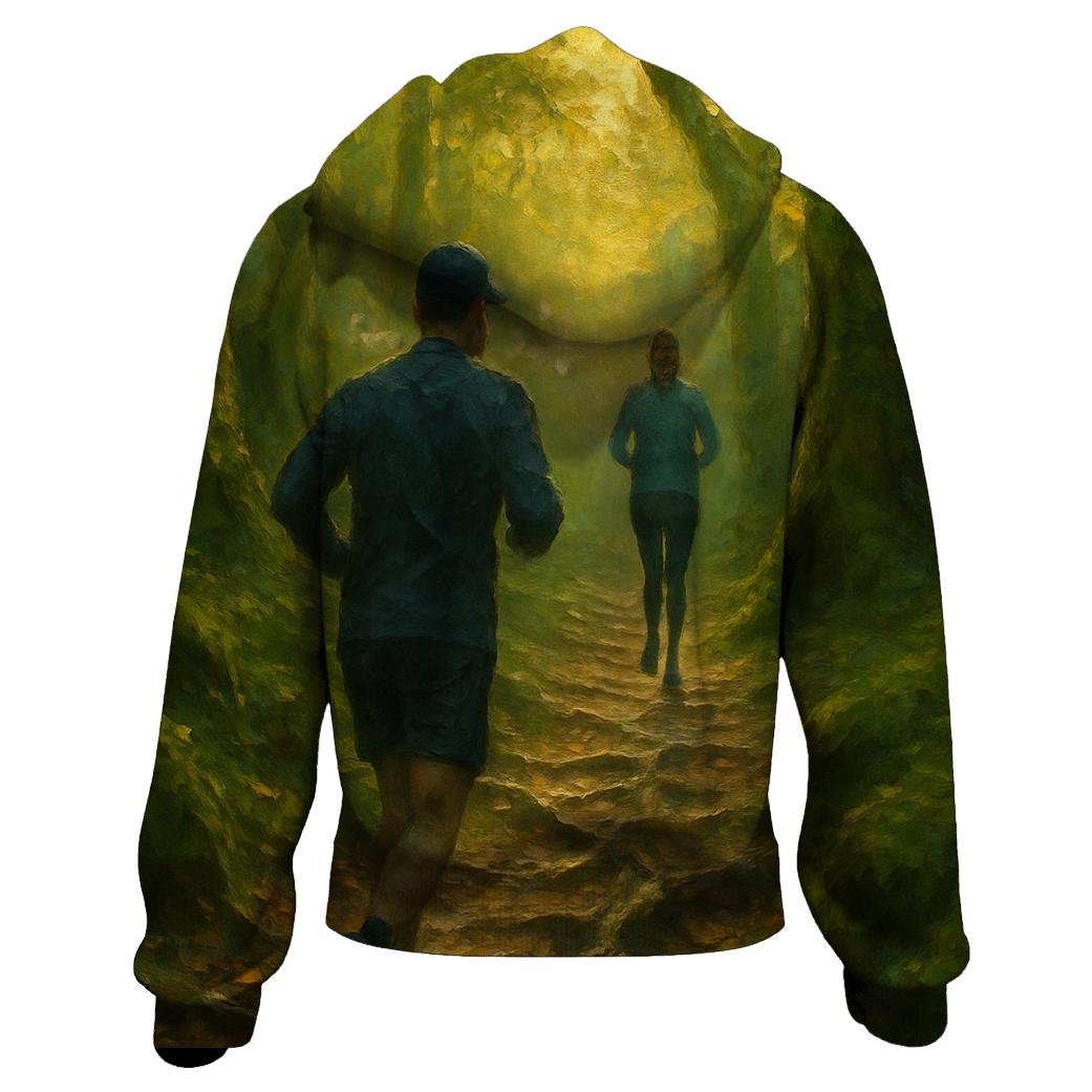 Trail Running Forest Canopy hoodies fashion