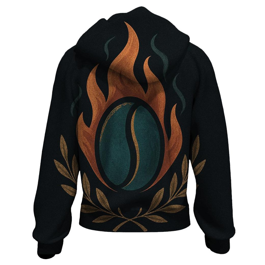 Roast Flame Emblem lightweight hoodies