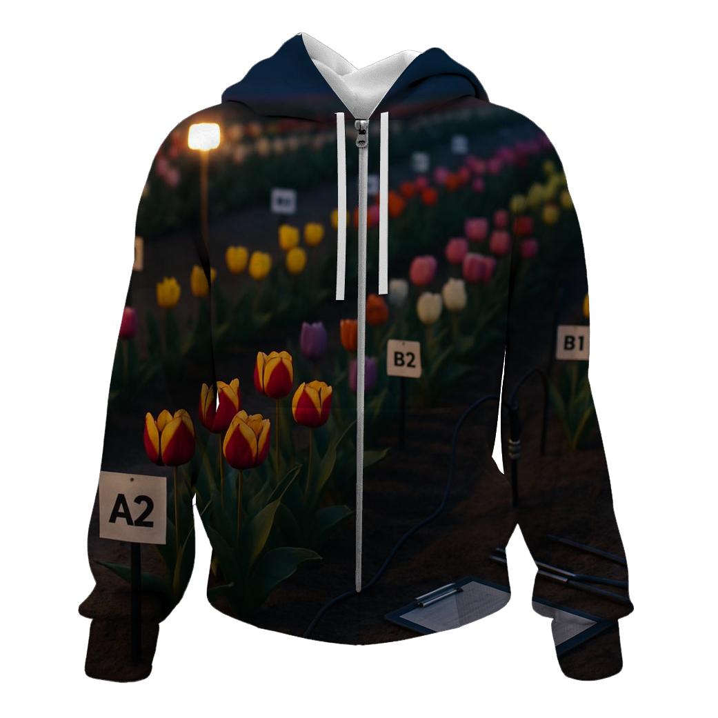 Evening Tulip Research Plot hoodie designs