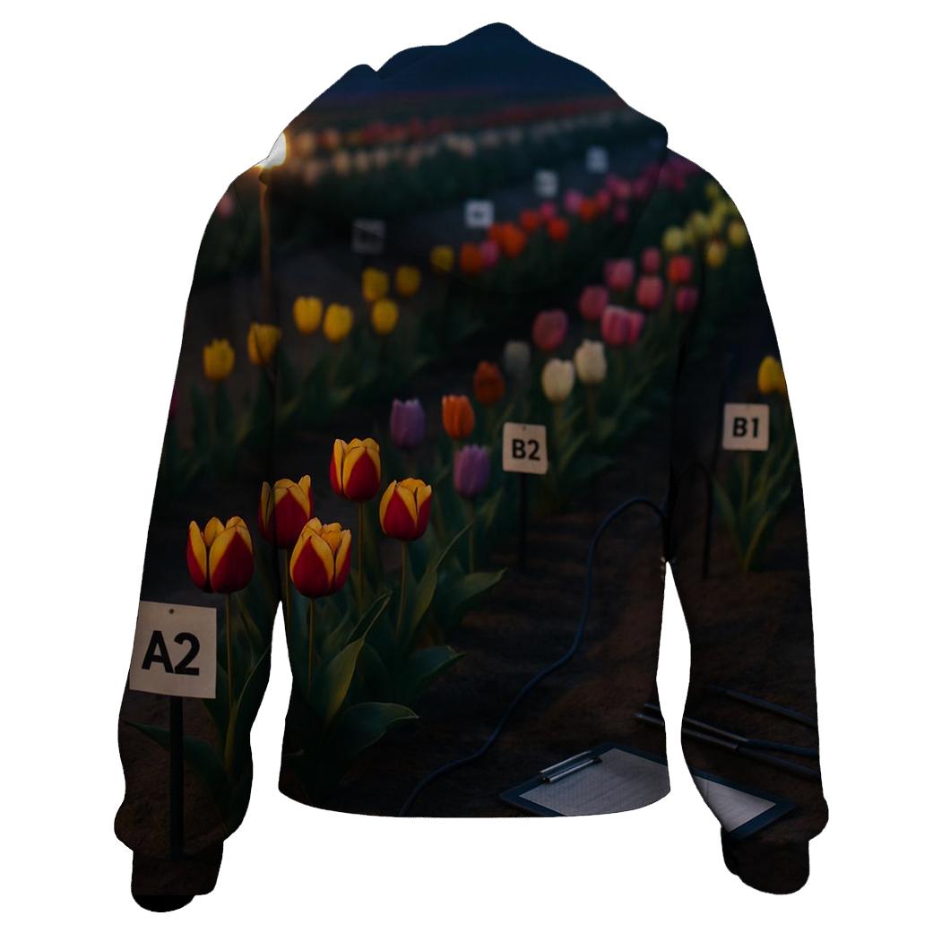 Evening Tulip Research Plot hoodie designs
