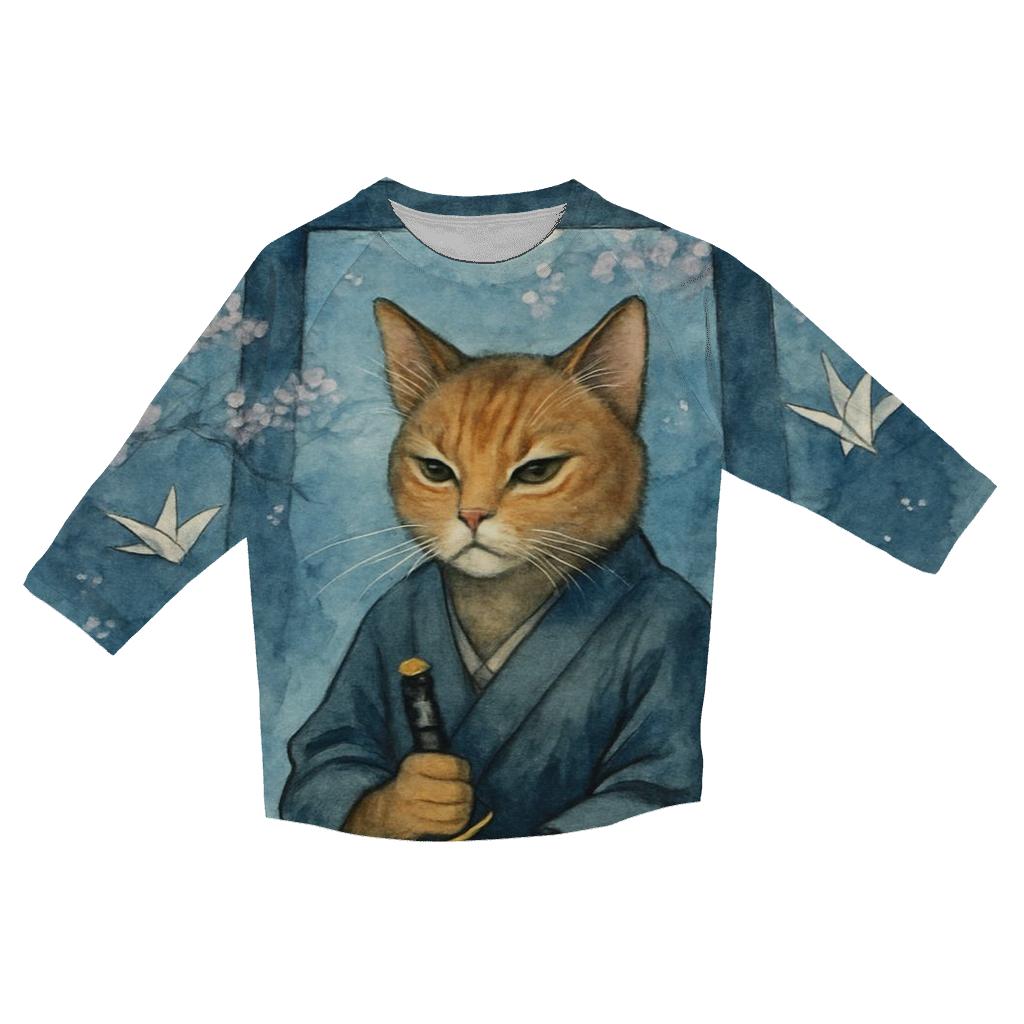 Samurai Moon Whisper stylish quarter sleeve tops