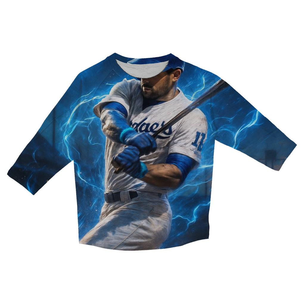 Blue Energy Swing personalized 3/4 sleeve tees
