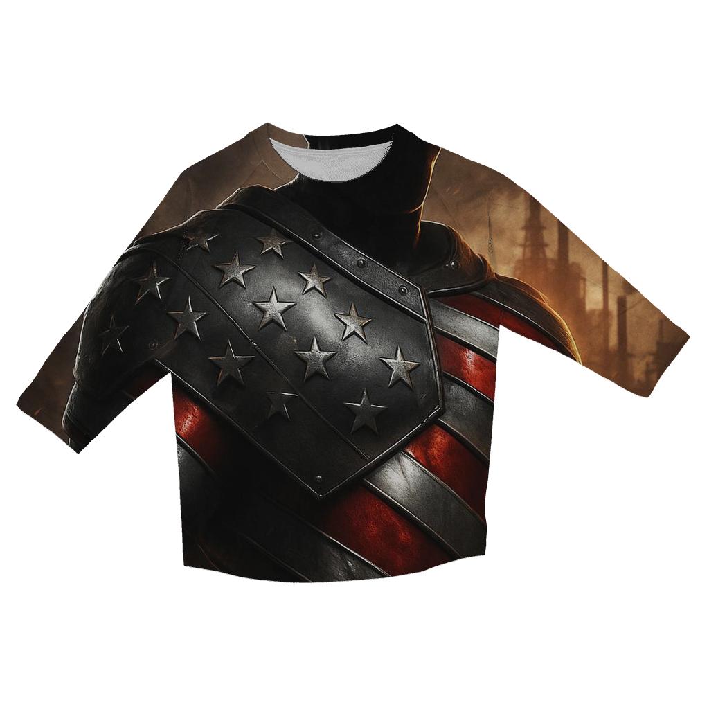 Iron Resolve Banner casual three quarter sleeve shirts