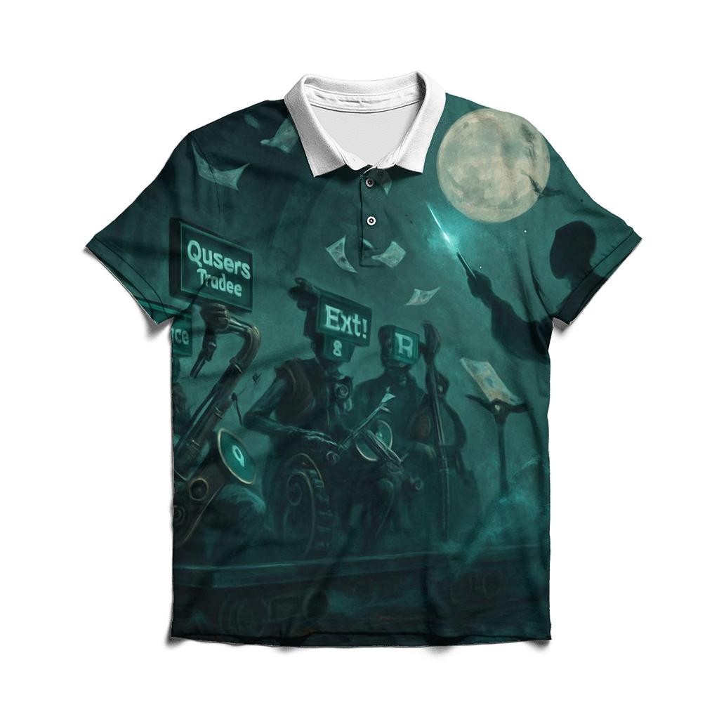 Phantom Subway Orchestra classic pique polos