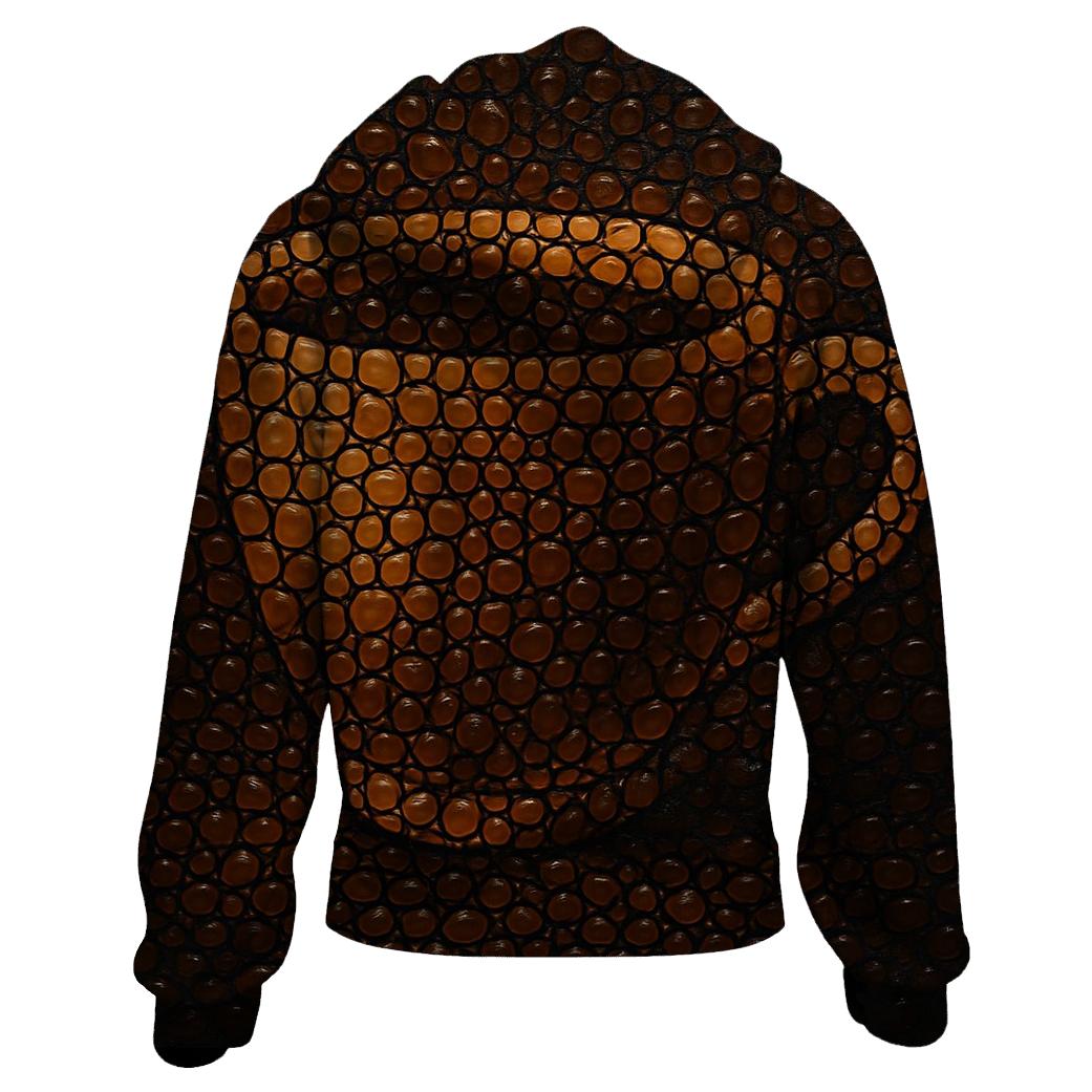 Espresso Droplet Mosaic heavyweight hoodies