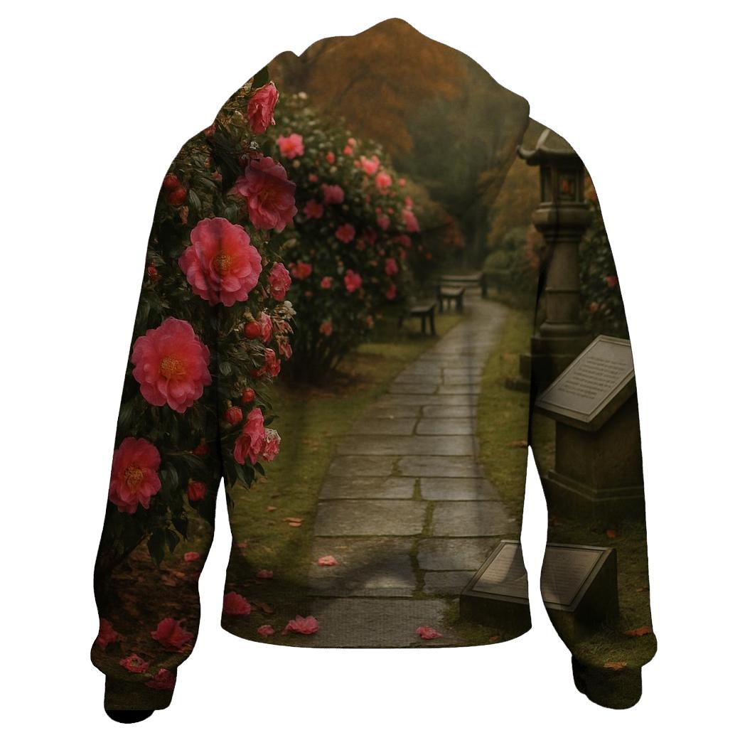 Historic Camellia Garden Path hoodie styles